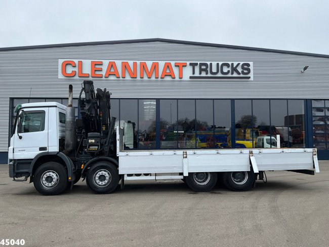 Mercedes-Benz  Actros 4141 8x4 manual Hiab 32 Tonmeter laadkraan + Fly-jib (3)