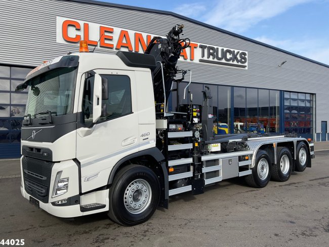 Volvo  FM 460 8x2 Hiab 25 Tonmeter laadkraan (1)