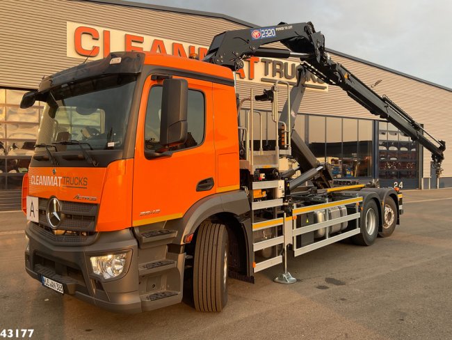 Mercedes-Benz  Actros 2643 Euro 6 HMF 23 Tonmeter laadkraan (0)