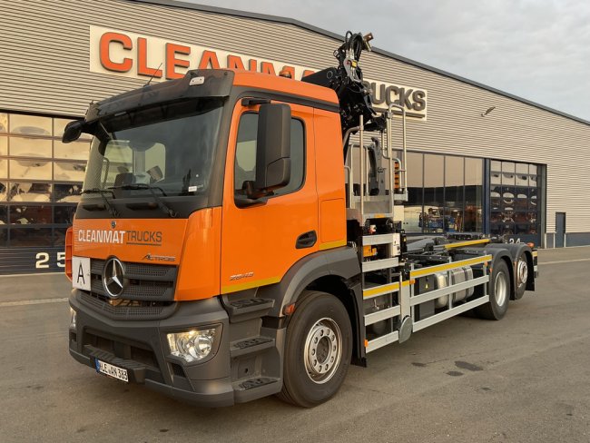 Mercedes-Benz  Actros 2643 Euro 6 HMF 23 Tonmeter laadkraan (1)