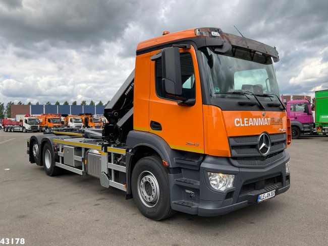 Mercedes-Benz  Actros 2643 Euro 6 HMF 23 Tonmeter laadkraan (3)