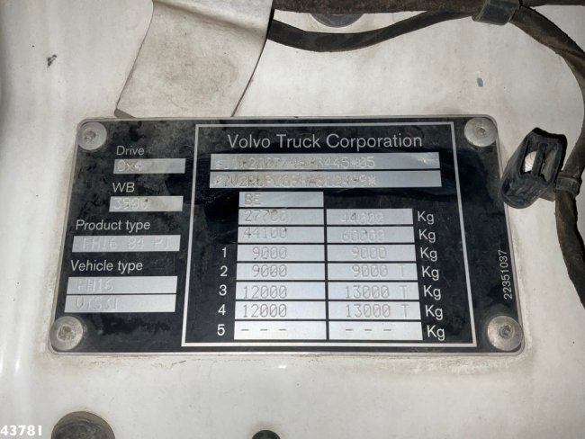 Volvo  FH 16.750 8x4 Euro 6 HEAVY TRANSPORT 255 TON (20)