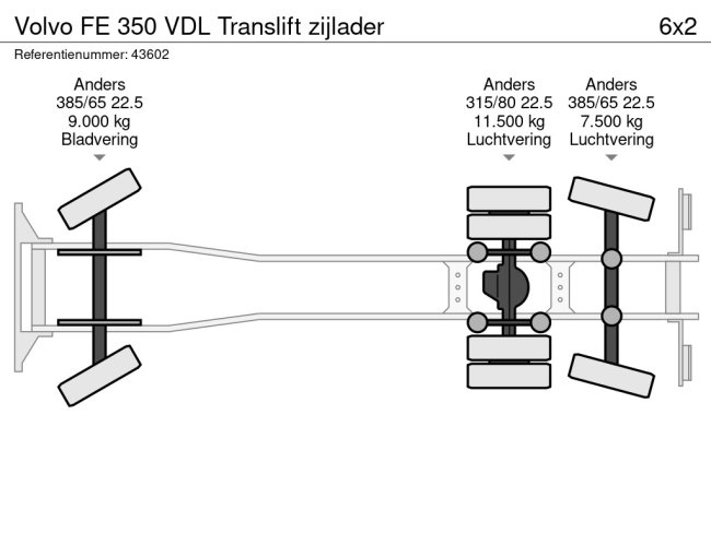 Volvo  FE 350 VDL Translift zijlader (27)