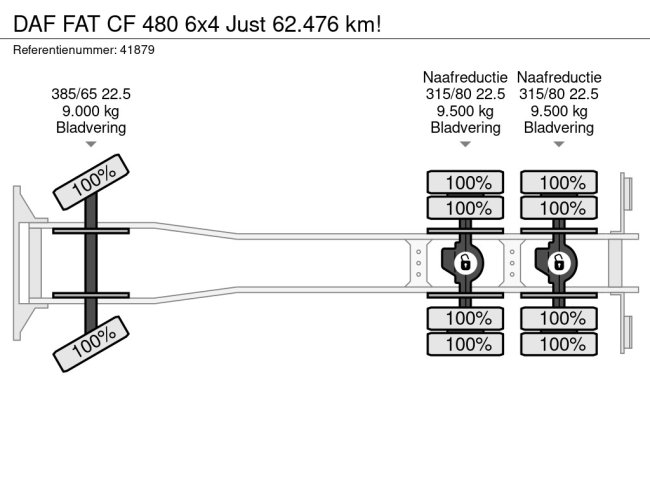DAF  FAT CF 480 6x4 Just 62.476 km! (12)