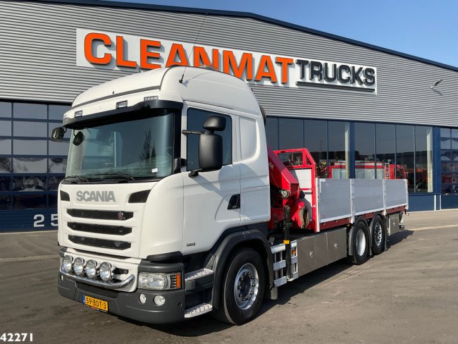 Scania  G 490 Euro 6 HMF 26 Tonmeter laadkraan (6)