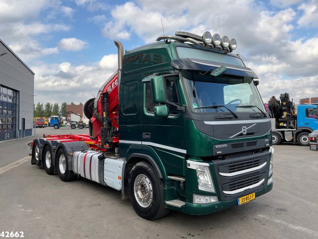 Volvo  FM 460 8x4 TRIDEM Euro 6 32 Tonmeter laadkraan (4)