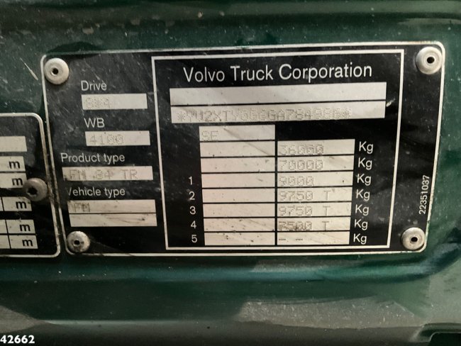 Volvo  FM 460 8x4 TRIDEM Euro 6 32 Tonmeter laadkraan (13)