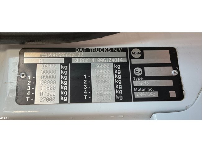 DAF  FAQ CF 400 8x2 Euro 6 HMF 21 Tonmeter laadkraan (14)