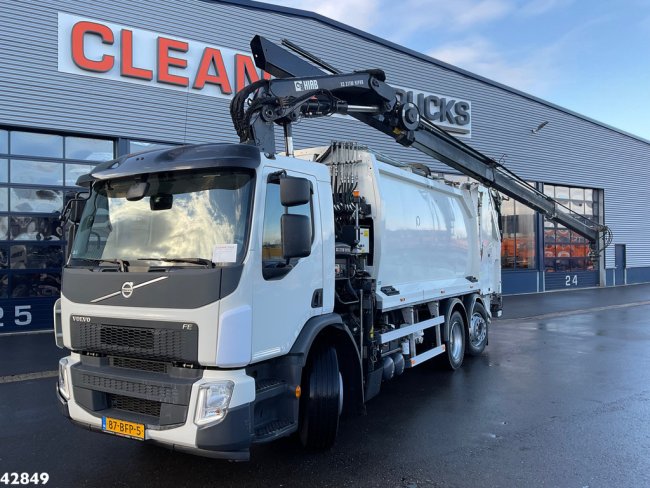 Volvo  FE 280 Euro 6 Hiab 21 Tonmeter laadkraan (0)