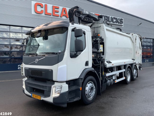 Volvo  FE 280 Euro 6 Hiab 21 Tonmeter laadkraan (1)