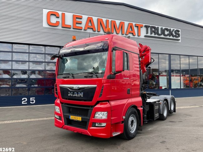 MAN  TGX 28.440 Euro 6 Fassi 23 Tonmeter laadkraan + Fly-Jib (1)