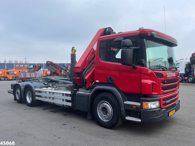 Scania  P 410 6x2 Euro 6 HMF 26 Tonmeter laadkraan (2)