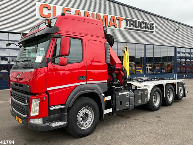 Volvo  FM 500 Euro 6 HMF 26 Tonmeter laadkraan + Palfinger 20 Ton haakarmsysteem (Bouwjaar 2021) (1)