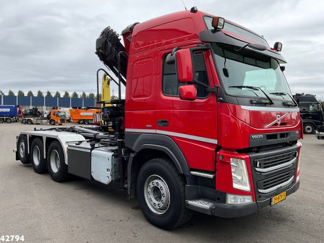 Volvo  FM 500 Euro 6 HMF 26 Tonmeter laadkraan + Palfinger 20 Ton haakarmsysteem (Bouwjaar 2021) (2)