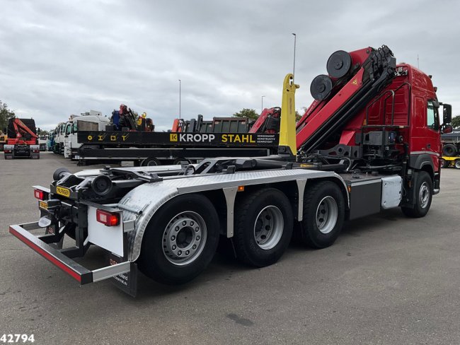 Volvo  FM 500 Euro 6 HMF 26 Tonmeter laadkraan + Palfinger 20 Ton haakarmsysteem (Bouwjaar 2021) (4)