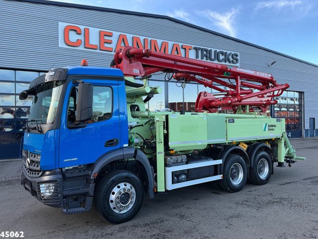 Mercedes-Benz  Arocs 2635 6x4 Euro 6 Schwing 24 meter concrete pump Just 85.412 Km! (2)