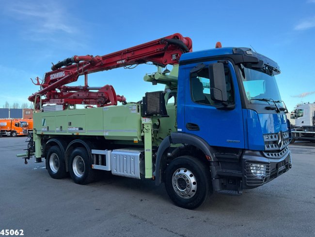 Mercedes-Benz  Arocs 2635 6x4 Euro 6 Schwing 24 meter concrete pump Just 85.412 Km! (3)