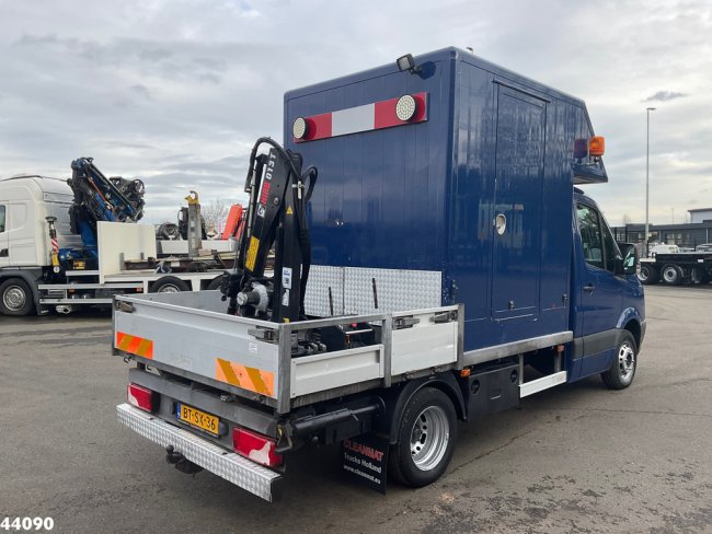 Volkswagen  Crafter Servicewagen Hiab 1,3 Tonmeter laadkraan Just 123.645 Km! (7)