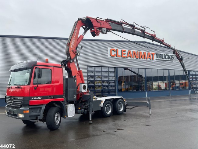 Mercedes-Benz  Actros 2640 6x4 Fassi 60 Tonmeter laadkraan + Fly-jib (0)