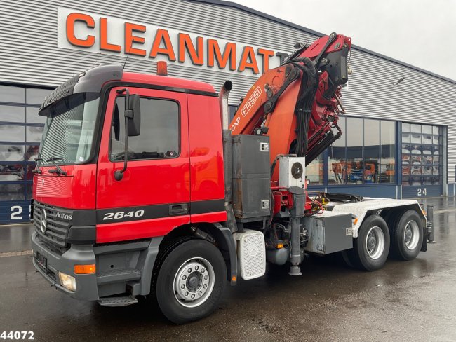 Mercedes-Benz  Actros 2640 6x4 Fassi 60 Tonmeter laadkraan + Fly-jib (1)