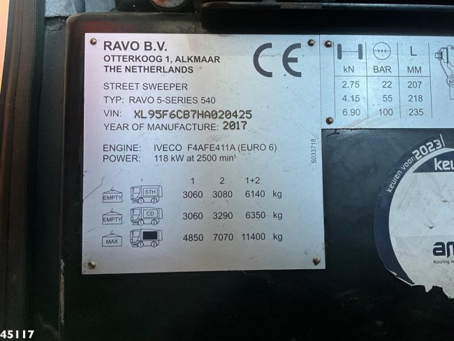 Ravo  540 CD Euro 6 with 3-rd brush (19)