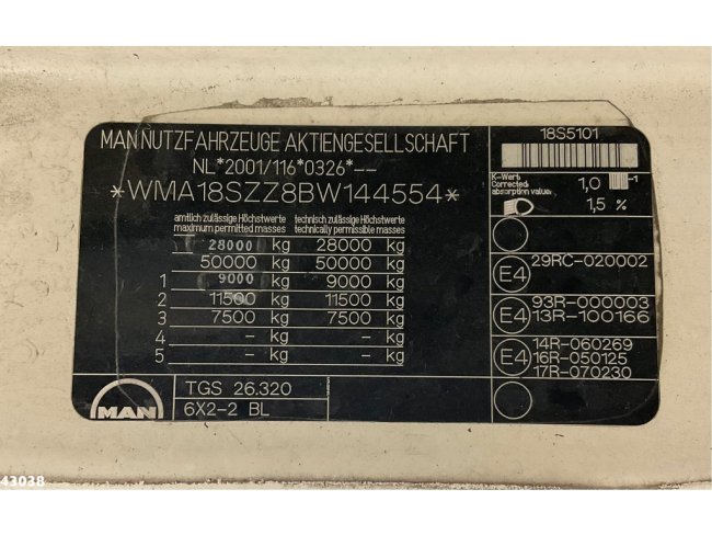 MAN  TGS 26.320 HMF 20 Tonmeter laadkraan (23)