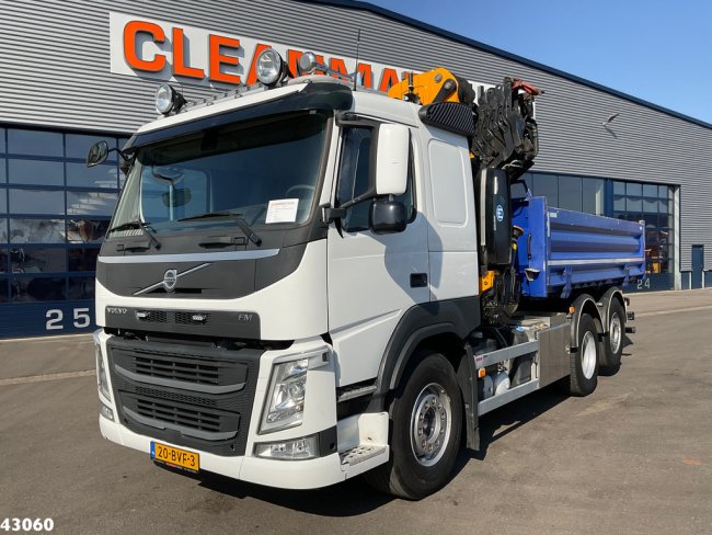 Volvo  FM 460 Effer 26 Tonmeter laadkraan Kipper Just 94.130 km! (2)