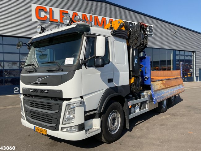 Volvo  FM 460 Effer 26 Tonmeter laadkraan Kipper Just 94.130 km! (3)