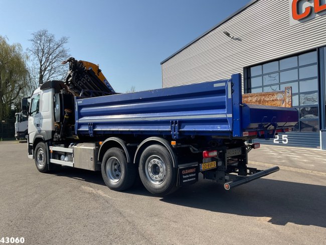 Volvo  FM 460 Effer 26 Tonmeter laadkraan Kipper Just 94.130 km! (7)