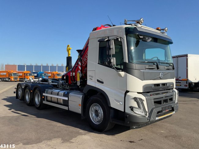 Volvo  FMX 500 8x4 Tridem Fassi 27 Tonmeter laadkraan NEW AND UNUSED! (2)