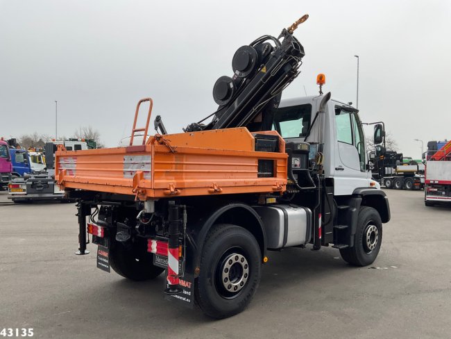 Unimog  U 500 4x4 Hiab 12 Tonmeter laadkraan (bouwjaar 2009) (3)