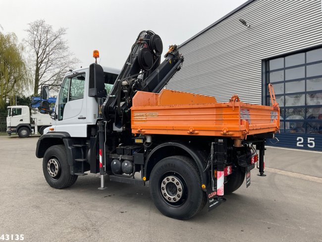 Unimog  U 500 4x4 Hiab 12 Tonmeter laadkraan (bouwjaar 2009) (4)