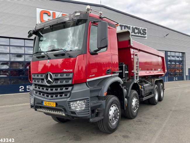 Mercedes-Benz  Arocs 4145 8x8 Full Steel Schmitz 24 m³ kipper (1)