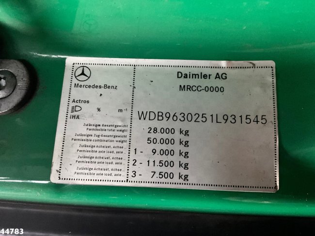 Mercedes-Benz  Antos 2642 Euro 6 Multilift 26 Ton haakarmsysteem (17)