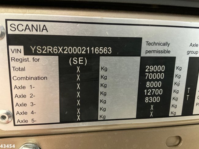 Scania  R 520 V8 Torpedo 6x2 Euro 6 Retarder (22)