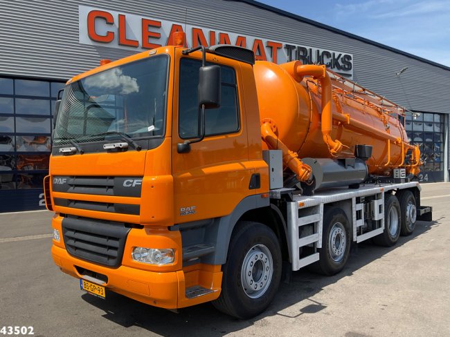 DAF  FAX 85 CF 340 Droge stoffen blaas installatie Just 21.613 km! (1)