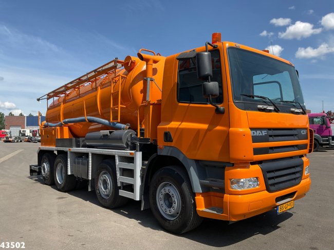 DAF  FAX 85 CF 340 Droge stoffen blaas installatie Just 21.613 km! (5)