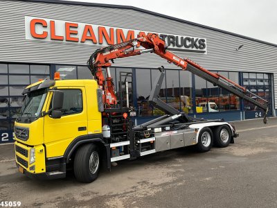 Volvo FM 380 6x2 Euro 5 Atlas 19 Tonmeter laadkraan