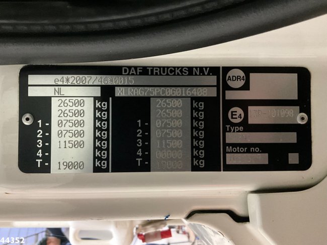 DAF  FAG 75 CF 310 Van Schijndel 20m³ Just 104.109 km! (21)