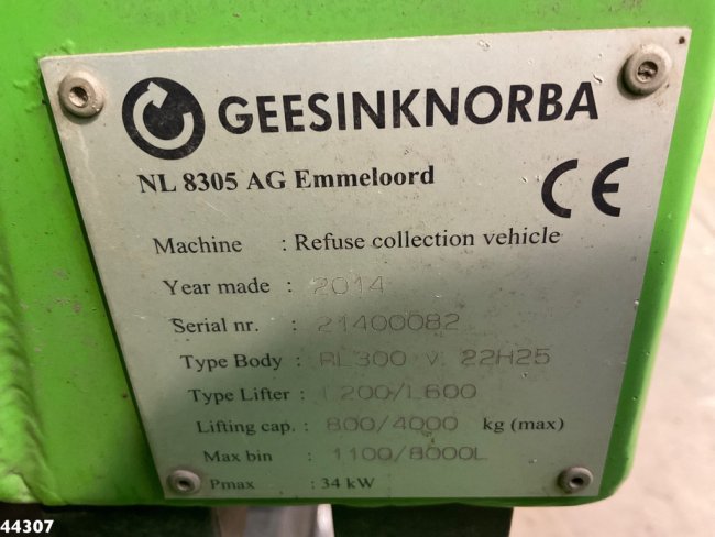 Volvo  FM 450 Euro 6 GeesinkNorba RL300 (22)