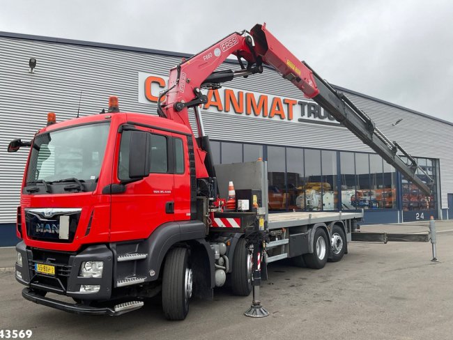 MAN  TGS 35.440 Euro 6 Fassi 66 Tonmeter laadkraan (0)