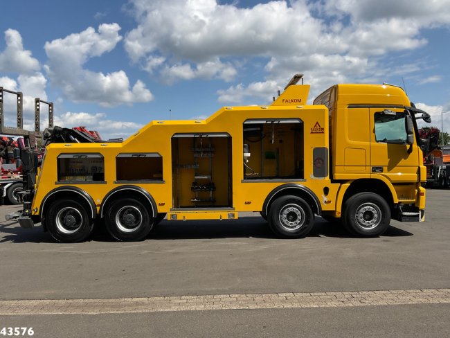 Mercedes-Benz  Actros 4148 K 8x4 Falkom Abschlepp met WSK Just 144.539 km! (8)