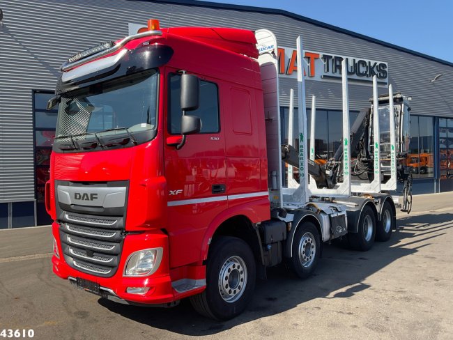 DAF  FAD XF 530 8x4 Holzkran (2)