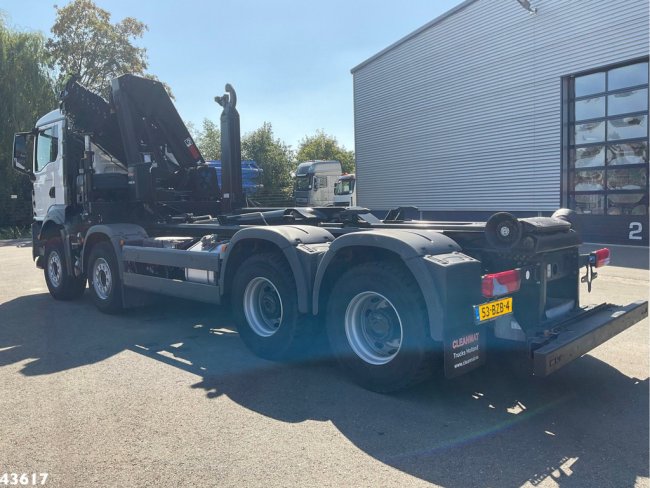 MAN  TGS 32.470 8x4 Euro 6 Hiab 22 Tonmeter laadkraan Just 68.765 Km! (1)