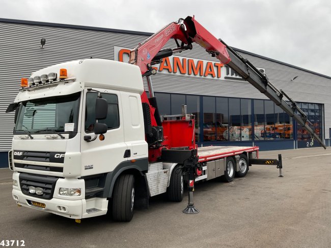 DAF  FAX 85 CF 460 Fassi 66 Tonmeter laadkraan (0)