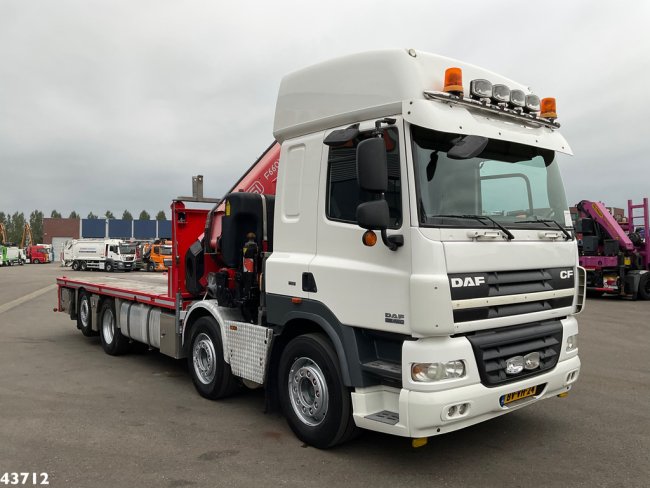 DAF  FAX 85 CF 460 Fassi 66 Tonmeter laadkraan (4)