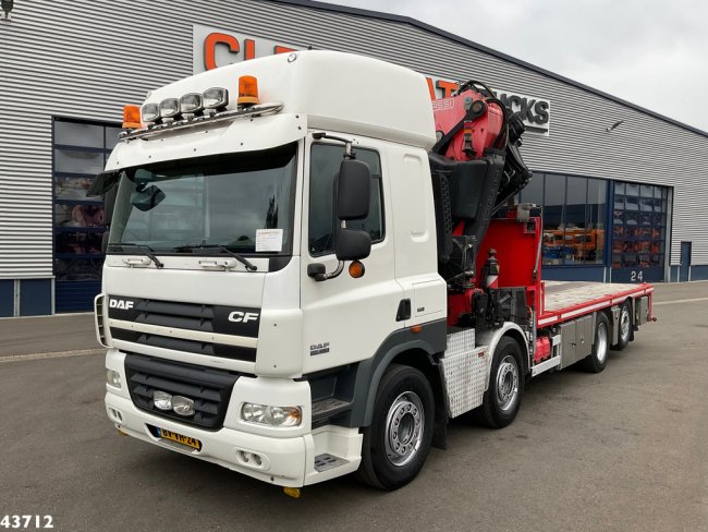 DAF  FAX 85 CF 460 Fassi 66 Tonmeter laadkraan (5)