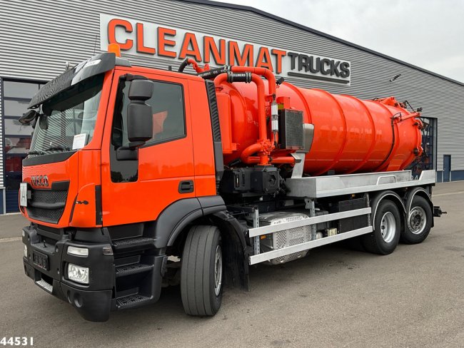 Iveco  AD260SY/PS Euro 6 Kroll 13m³ Saug/Spul aufbau (1)