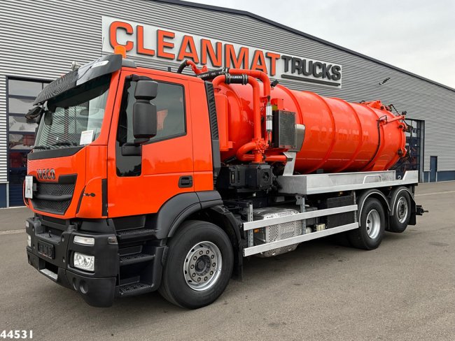 Iveco  AD260SY/PS Euro 6 Kroll 13m³ Saug/Spul aufbau (2)