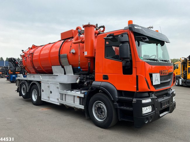 Iveco  AD260SY/PS Euro 6 Kroll 13m³ Saug/Spul aufbau (3)